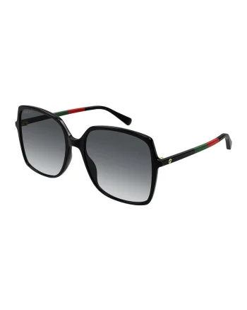 Ochelari de soare patrati, Negru