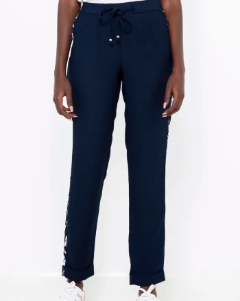 Pantaloni de trening cu snur de ajustare,