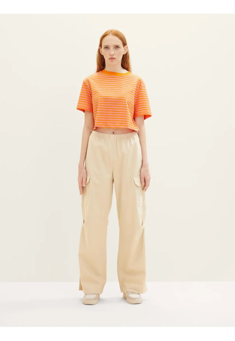 Pantaloni cargo din bumbac