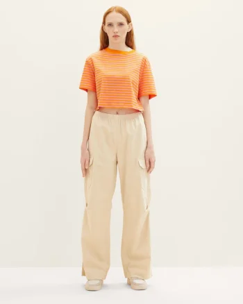 Pantaloni cargo din bumbac