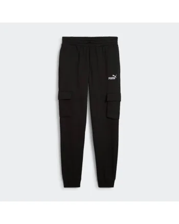 Pantaloni  Essentials Cargo FL 682660-01, Barbati, Negru