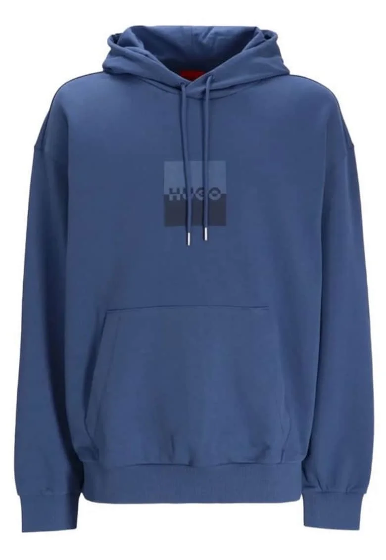 Hanorac cu buzunar kangaroo - 45797, Albastru