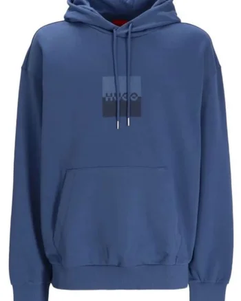 Hanorac cu buzunar kangaroo - 45797, Albastru