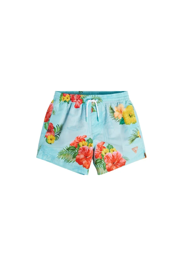 Pantaloni scurti de baie copii,  302193325, Poliester, Galben, Galben