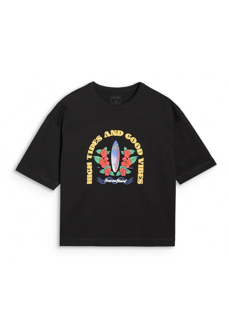Tricou Negru  Bumbac, Negru