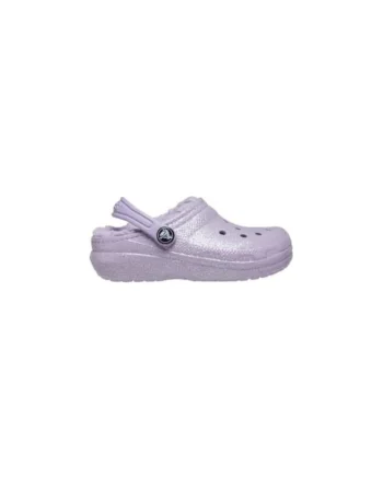 Saboti  Classic Glitter Lined Clog Kids - US Mov - Lavender, Mov
