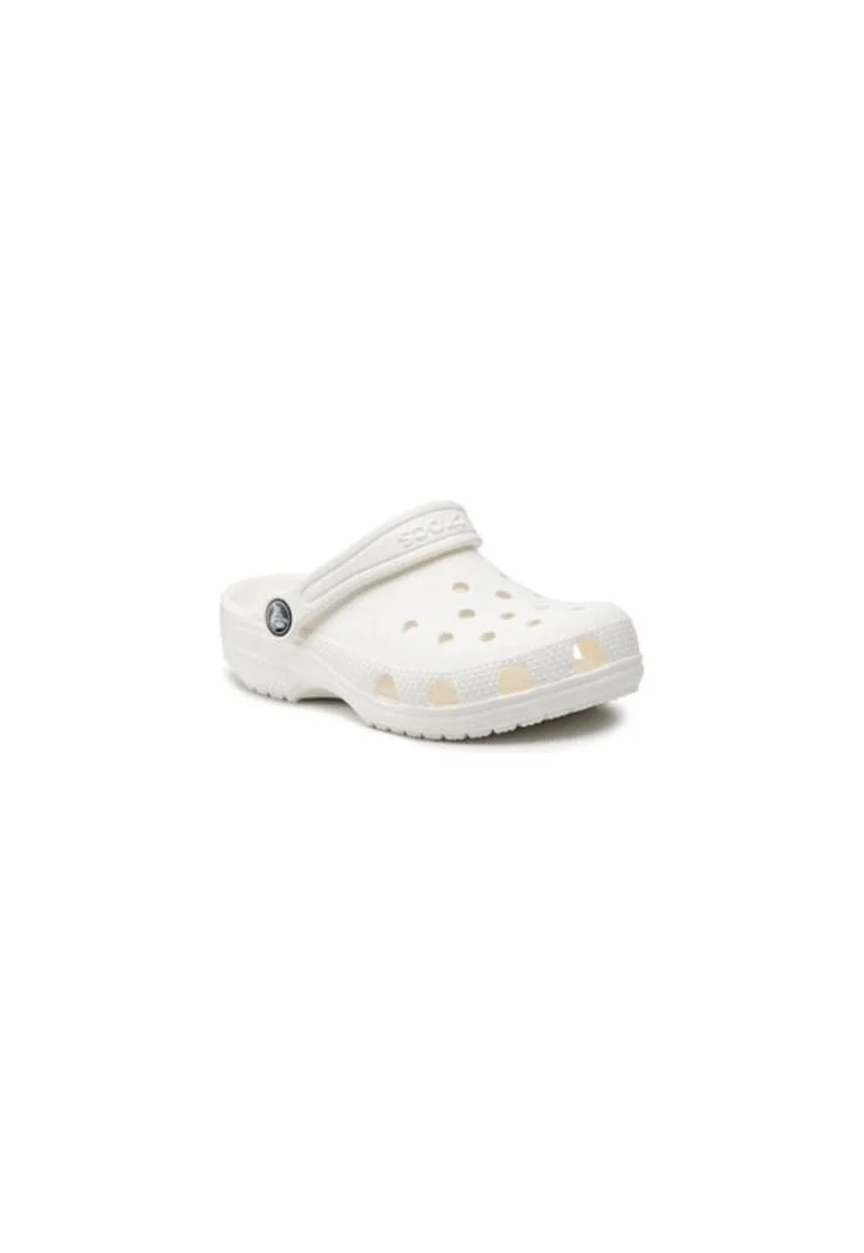 Papuci unisex  300581001, Sintetic, Alb, Alb