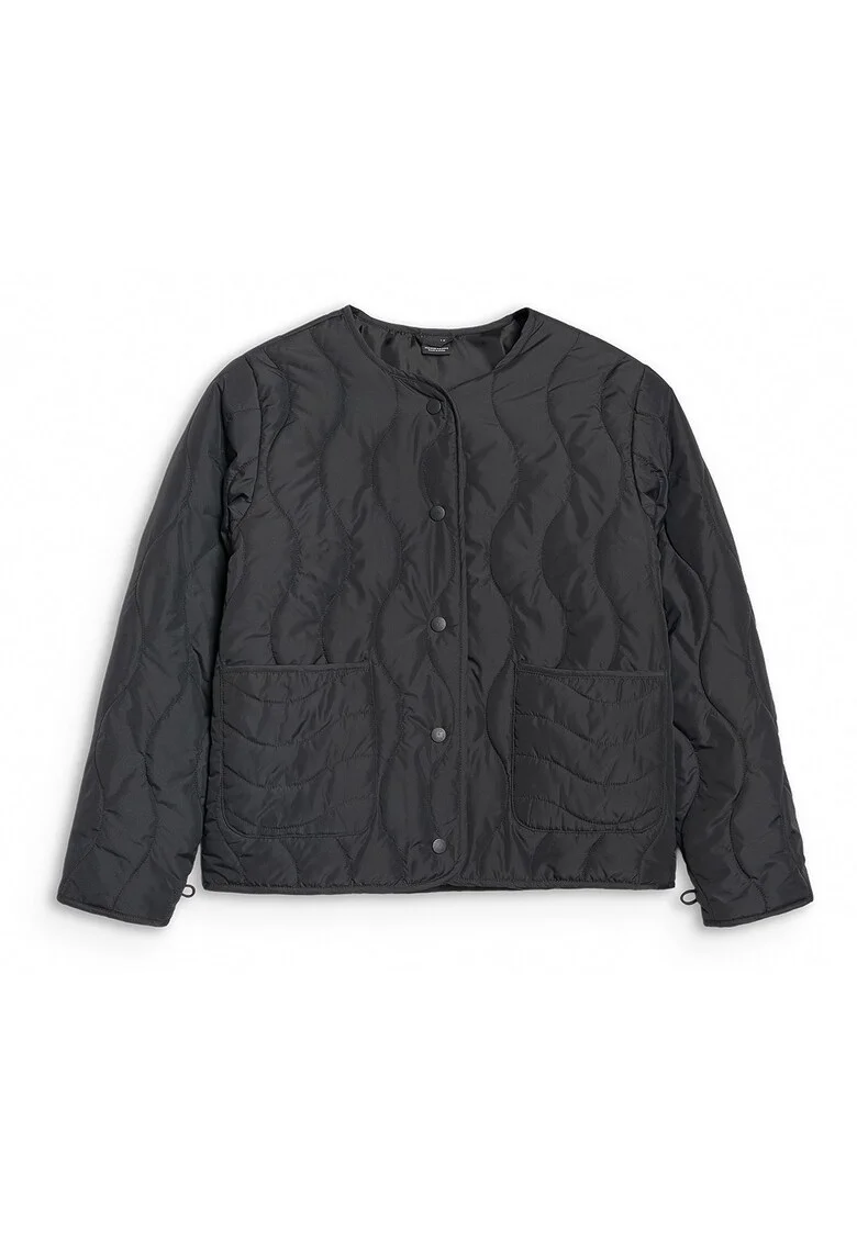 Geaca Puf Oversize - 69975, Negru