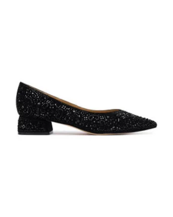 Pantofi dama  negru, piele naturala, Negru