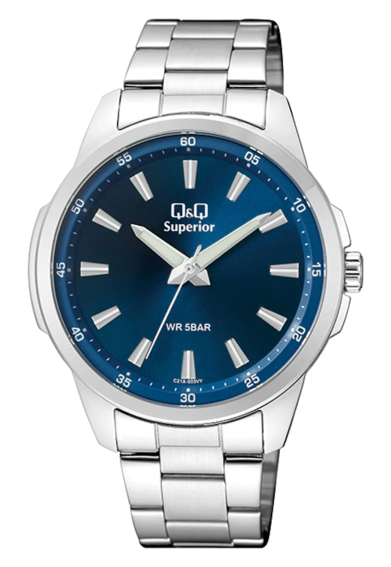 Ceas barbatesc  C21A-003VY Quartz Argintiu