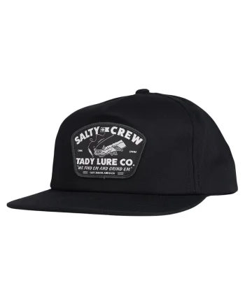 Sapca  Grind Em 5 Panel, negru, bumbac poliester,