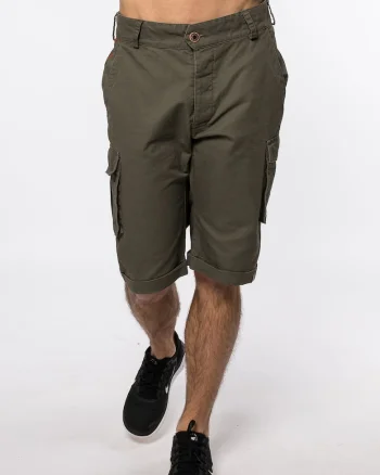 Pantaloni scurti cargo din bumbac,