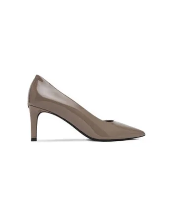 Pantofi dama  YJ69FSN X70000 AL, Piele naturala, Bej, Bej