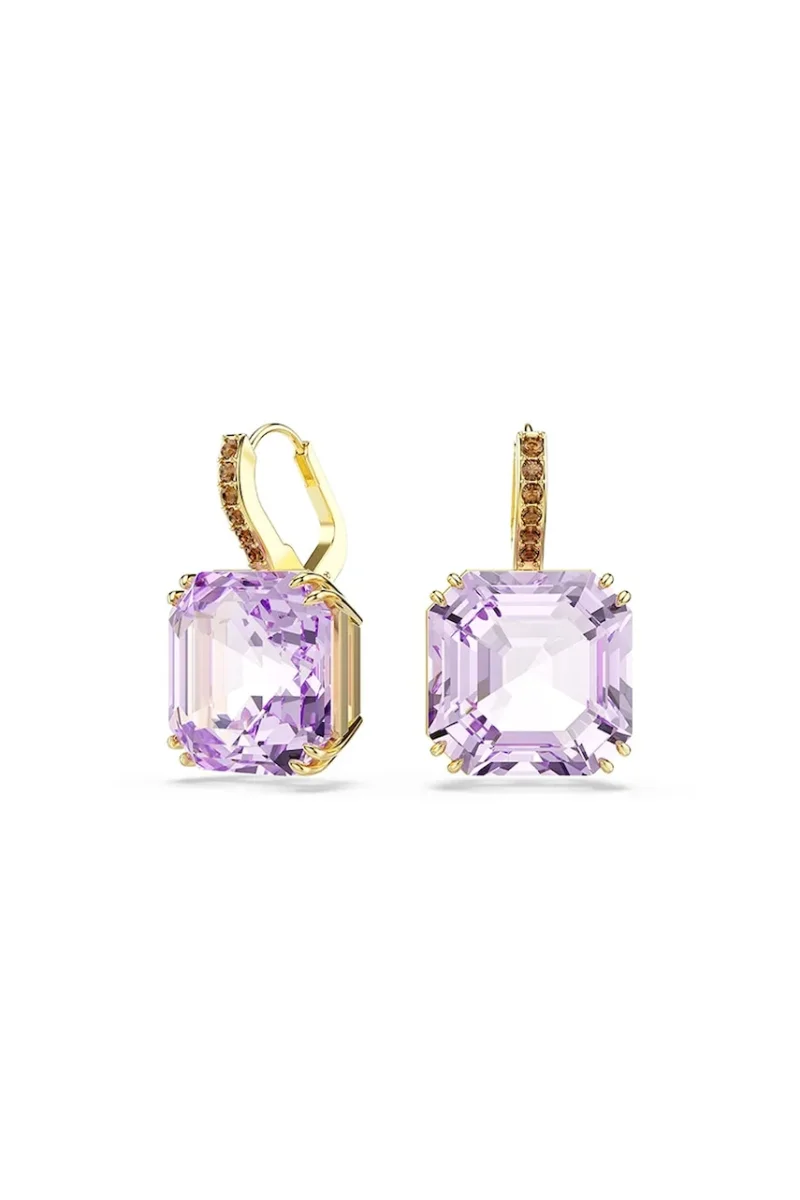 Swarovski cercei pentru femei placati cu aur cristal swarovski MILLENIA