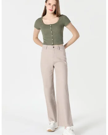 Pantaloni De Dama Bej, Bej