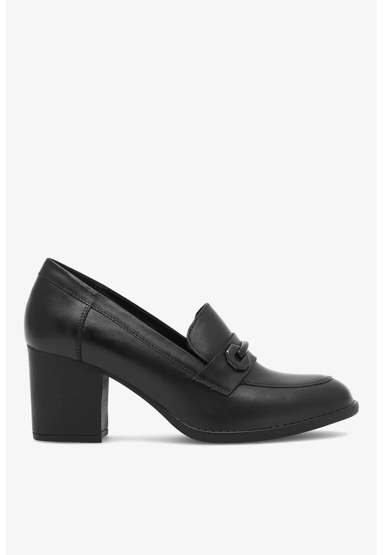 Pantofi dama  5905588306252, Piele naturala, Negru