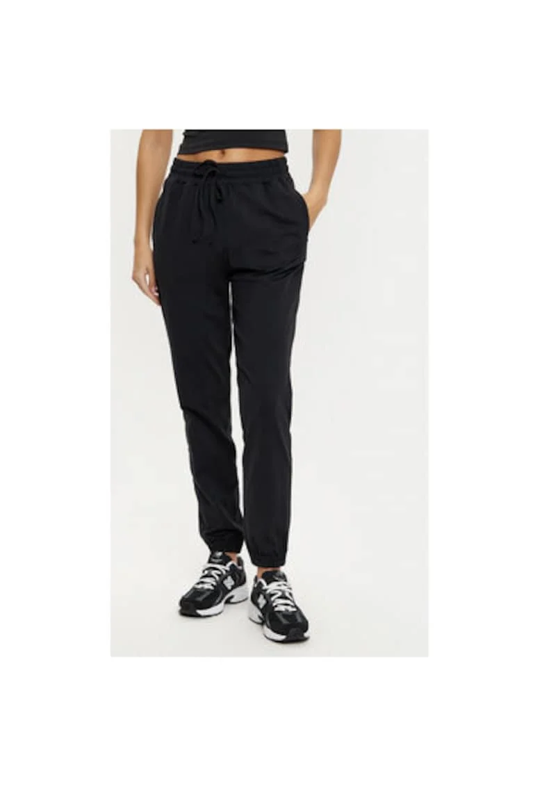 Pantaloni Dama,  305014122, Poliester, Elastan, Negru, Negru