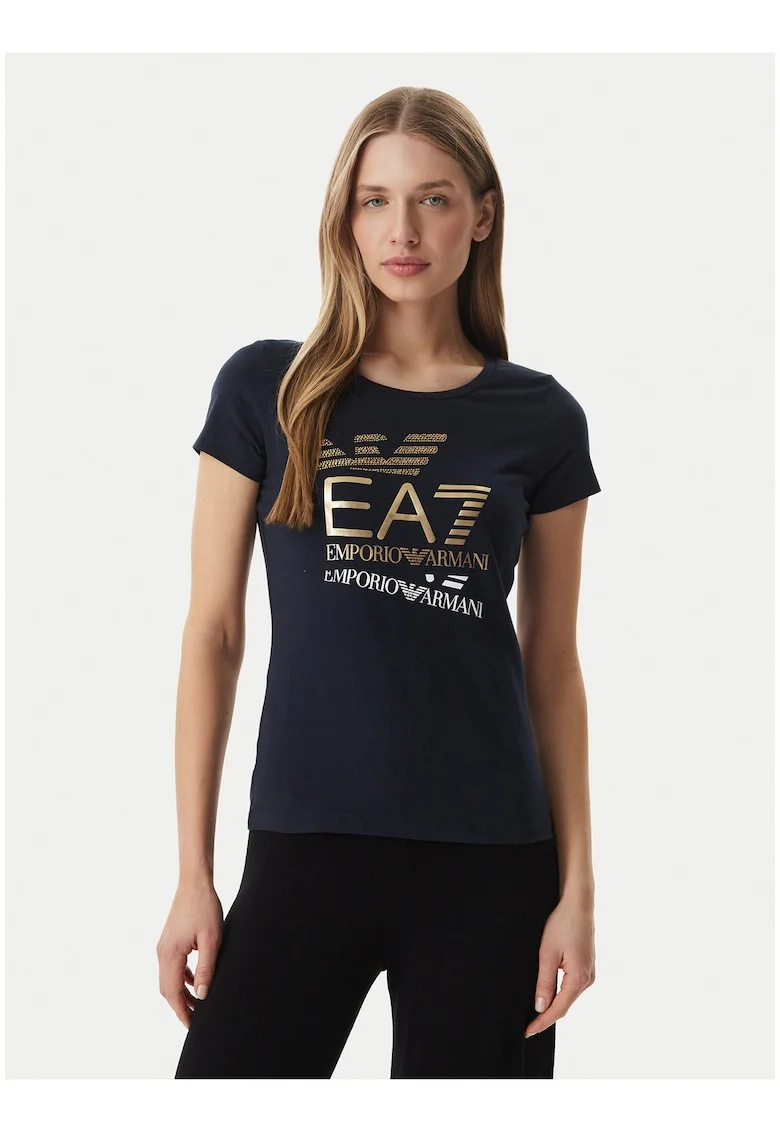 Tricou  bleumarin pentru dama, Albastru