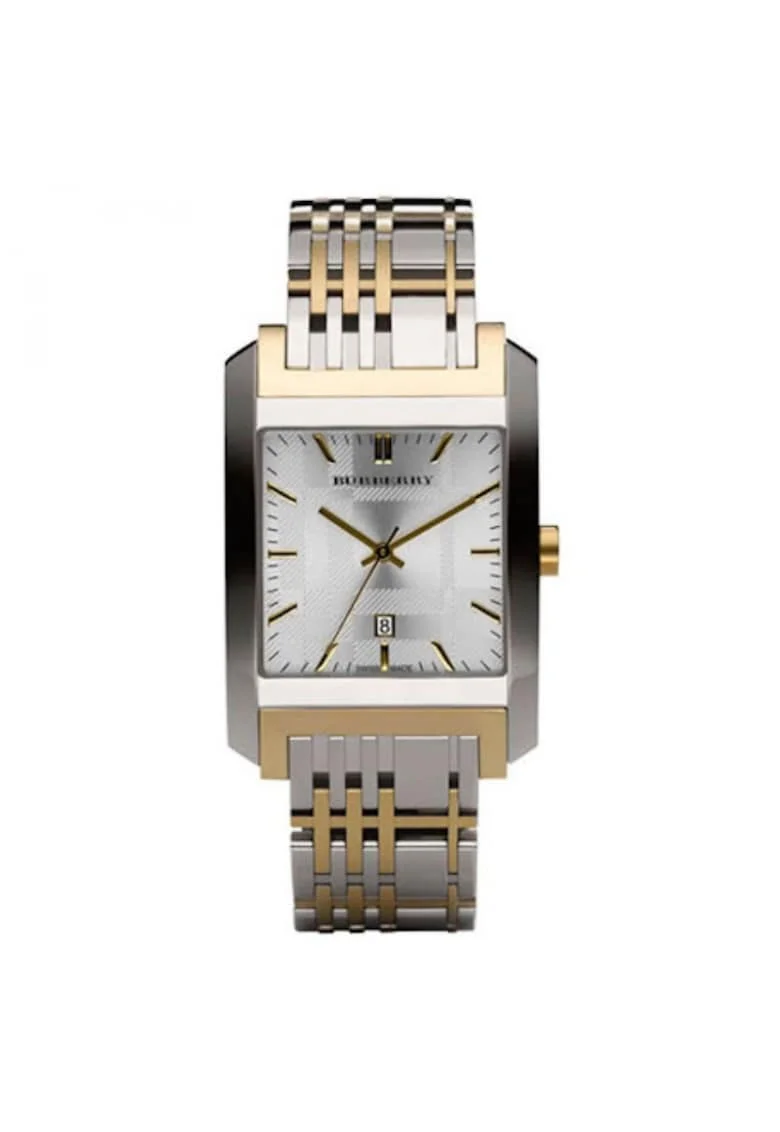 Ceas Barbati,  Square Heritage BU1569, inox, 33mm