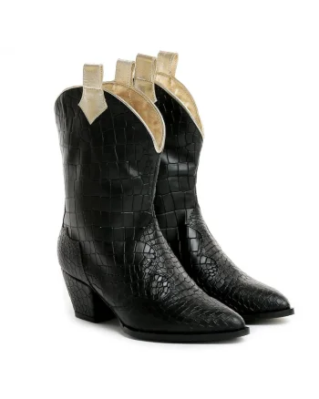 Ciocate din piele naturala Novia Croco