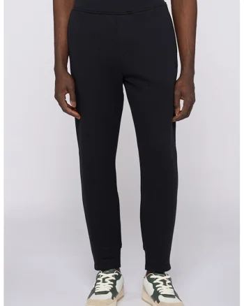 Pantaloni regular fit de trening, Negru/Gri antracit