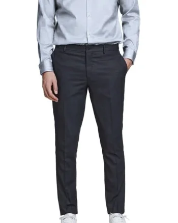 Pantaloni barbati poliester/viscoza, Gri, Gri