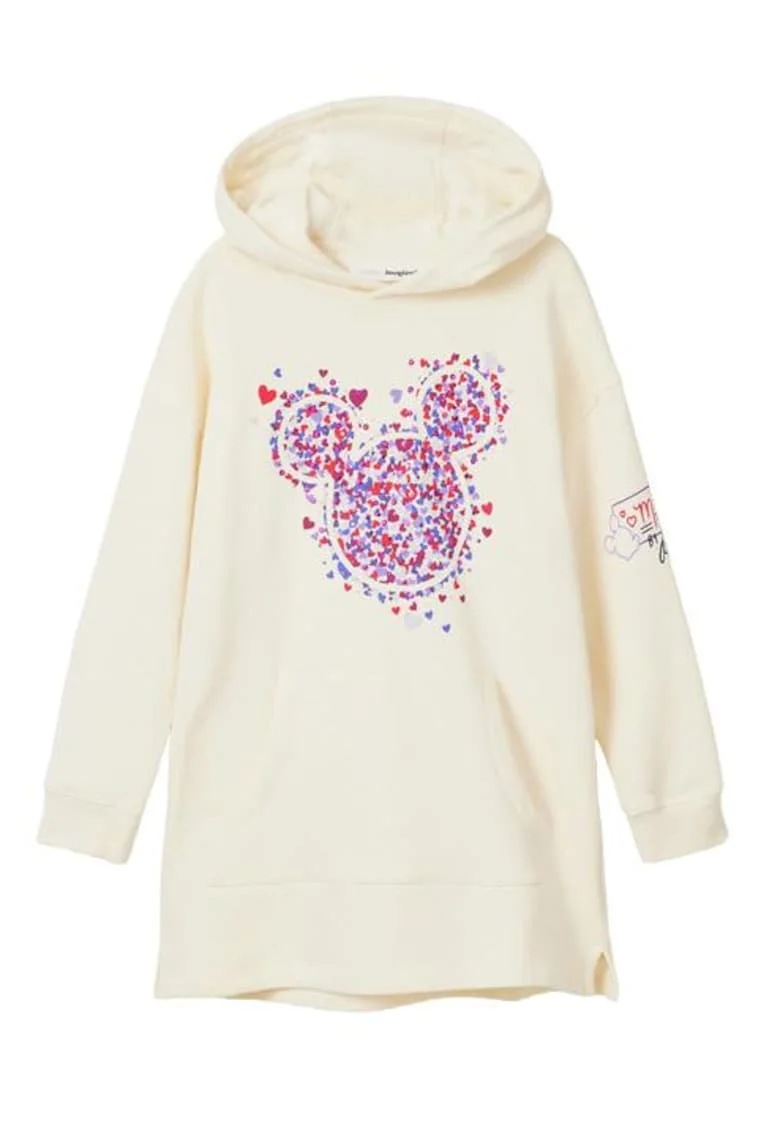 Rochie stil hanorac cu imprimeu Disney,