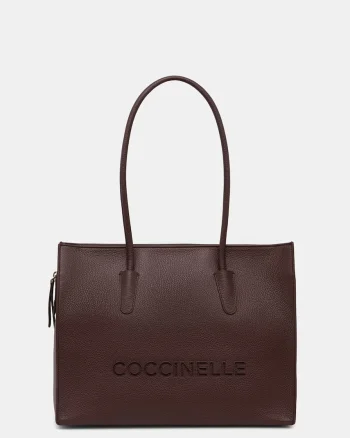 Coccinelle geantă shopper pentru femei din piele