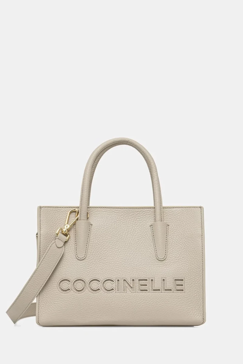Coccinelle geantă crossbody pentru femei din piele