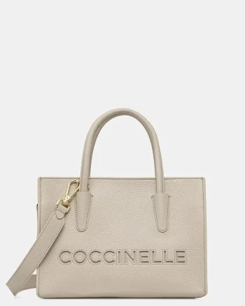Coccinelle geantă crossbody pentru femei din piele