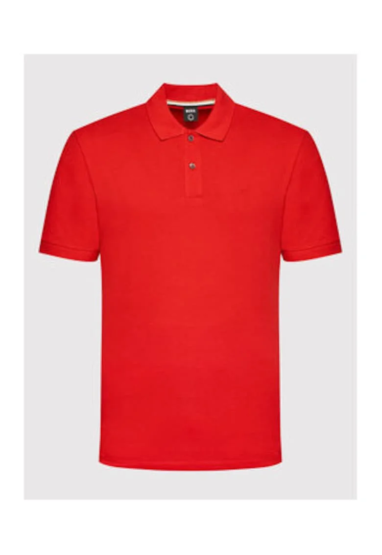 Tricou barbati,  rosu, 60% bumbac organic, 40% bumbac,