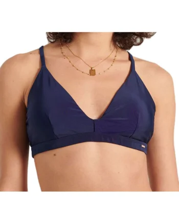 Costum de baie  Surt Top Bikini, albastru, marime