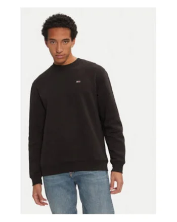 Bluza  Negru, 80% bumbac, 20% poliester reciclat