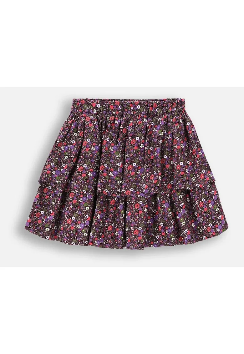 Fusta cu imprimei floral,