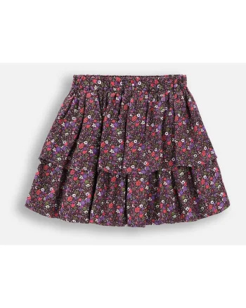 Fusta cu imprimei floral,