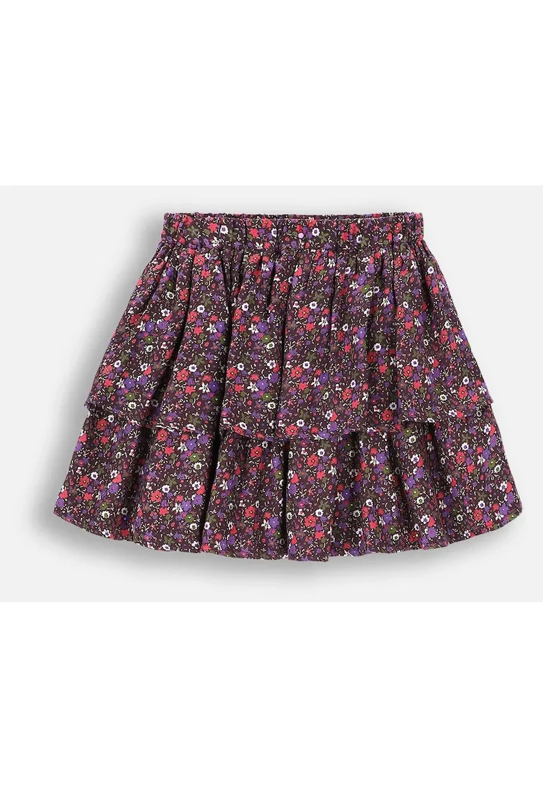 Fusta cu imprimei floral,