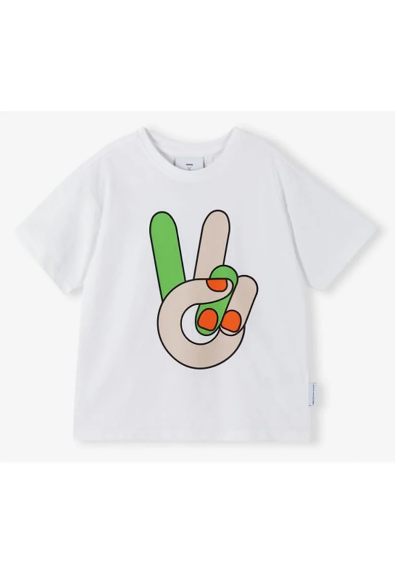 Tricou cu imprimeu grafic,