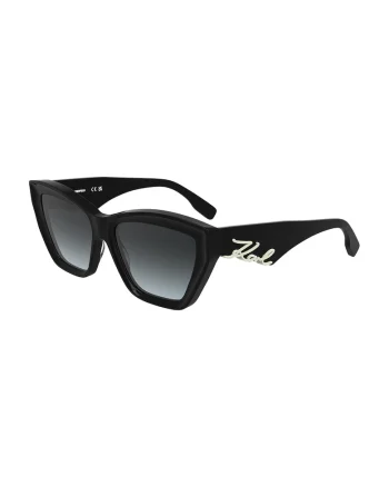 Ochelari de soare butterfly cu logo, Negru