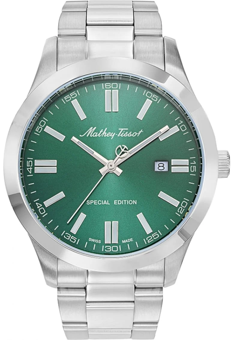Ceas de barbati MATHEY-TISSOT H455VE verde clasic