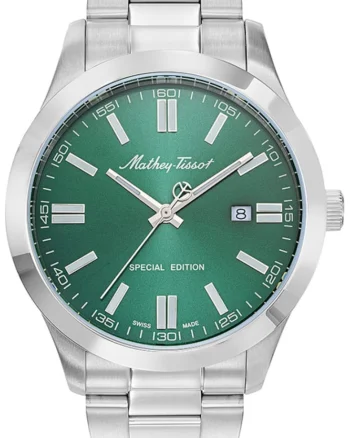 Ceas de barbati MATHEY-TISSOT H455VE verde clasic