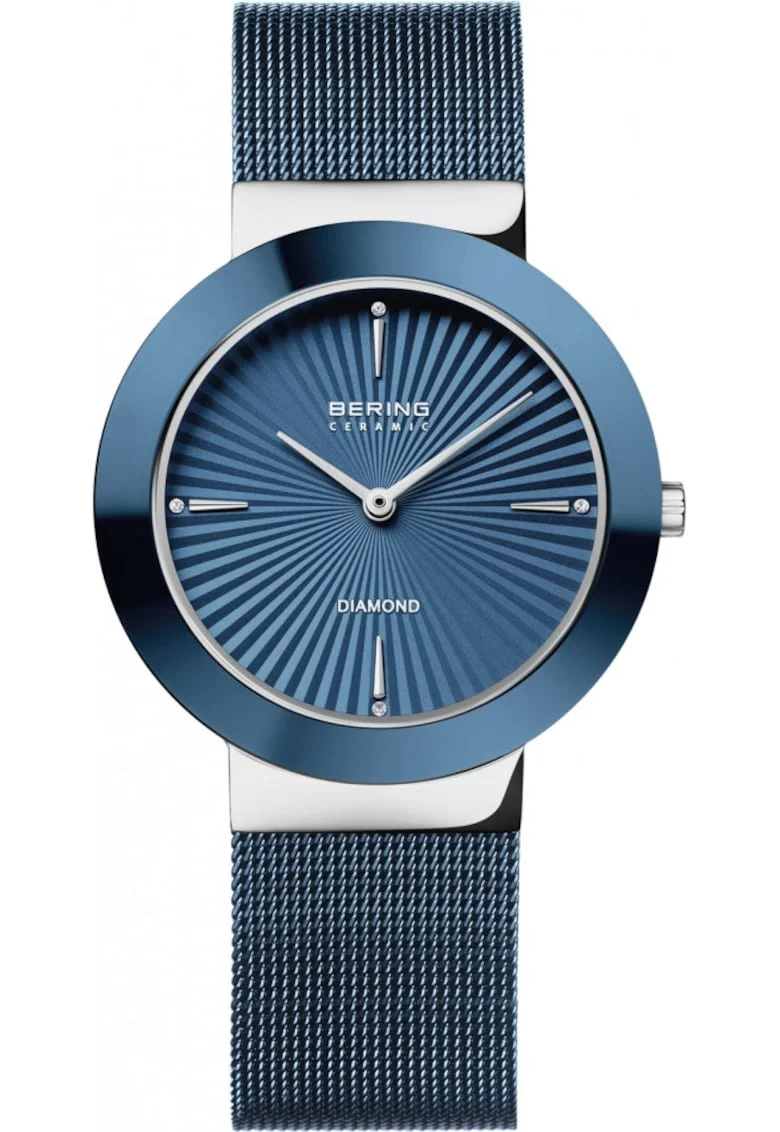 Ceas de dama  11435-307, bleumarin, clasic in stil fashion