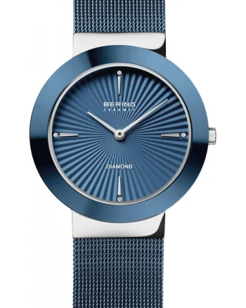 Ceas de dama  11435-307, bleumarin, clasic in stil fashion