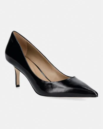 BOSS pantofi cu toc stiletto din piele Miah