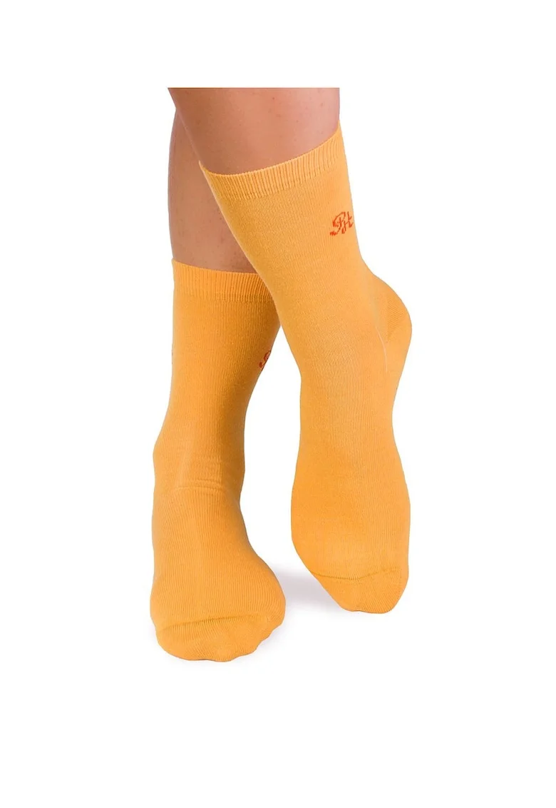 Sosete bumbac organic 98% Cotton Rich Yellow