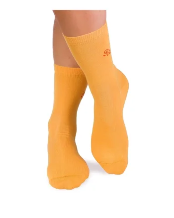 Sosete bumbac organic 98% Cotton Rich Yellow