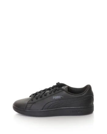 Pantofi sport de piele si piele ecologica Smash V2, Negru