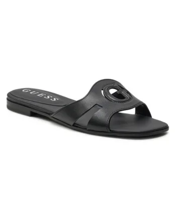 Papuci dama  Piele naturala, Negru, Negru
