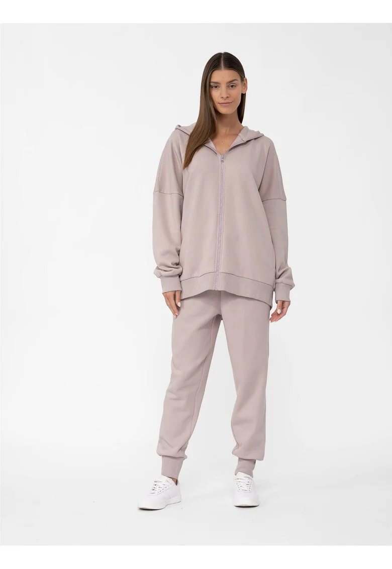 Pantaloni dama  Bumbac, Roz