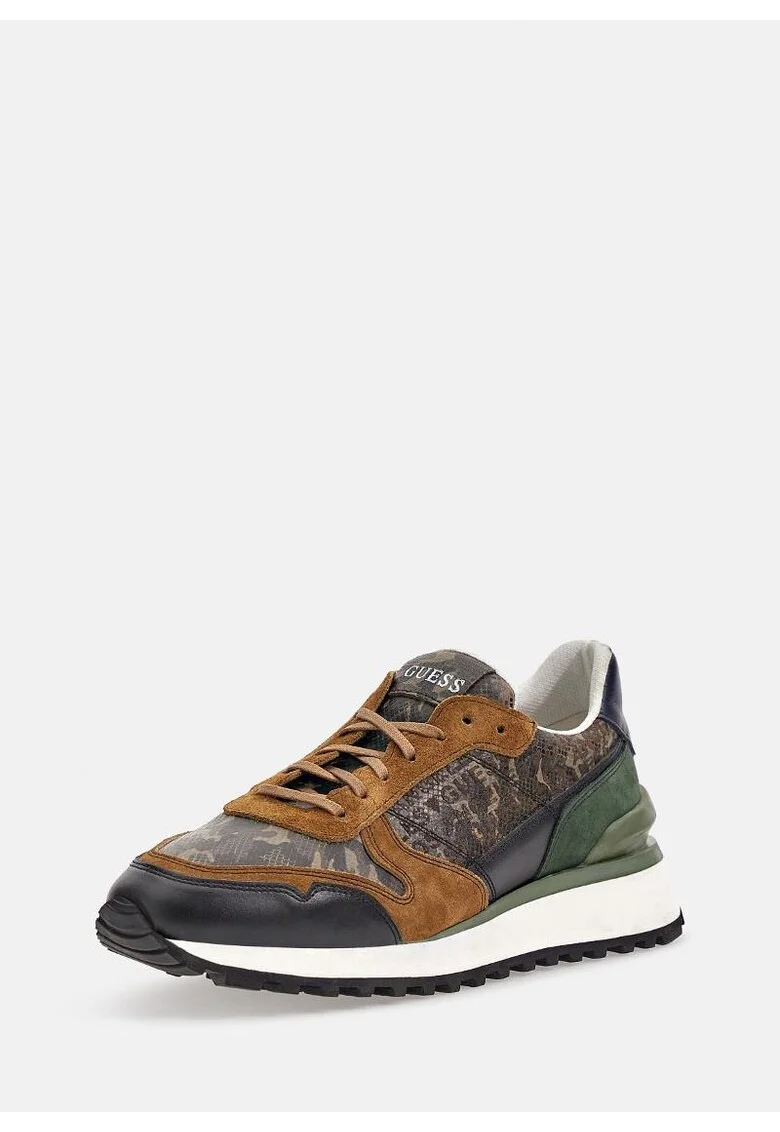 Pantofi barbati  Piele naturala, Multicolor, Multicolor