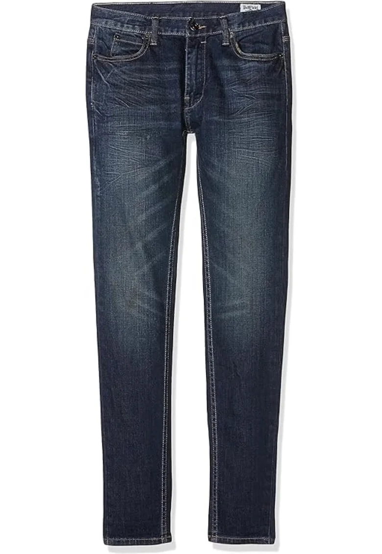 Pantaloni blugi pentru barbati BellField Idol Flume bumbac bleumarin,